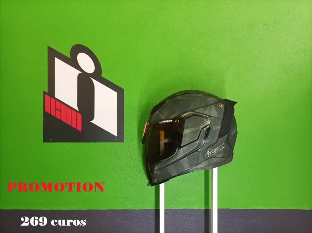Déstockage des deux derniers casques Icon Airflite Battlescar 2 (M-3XL).