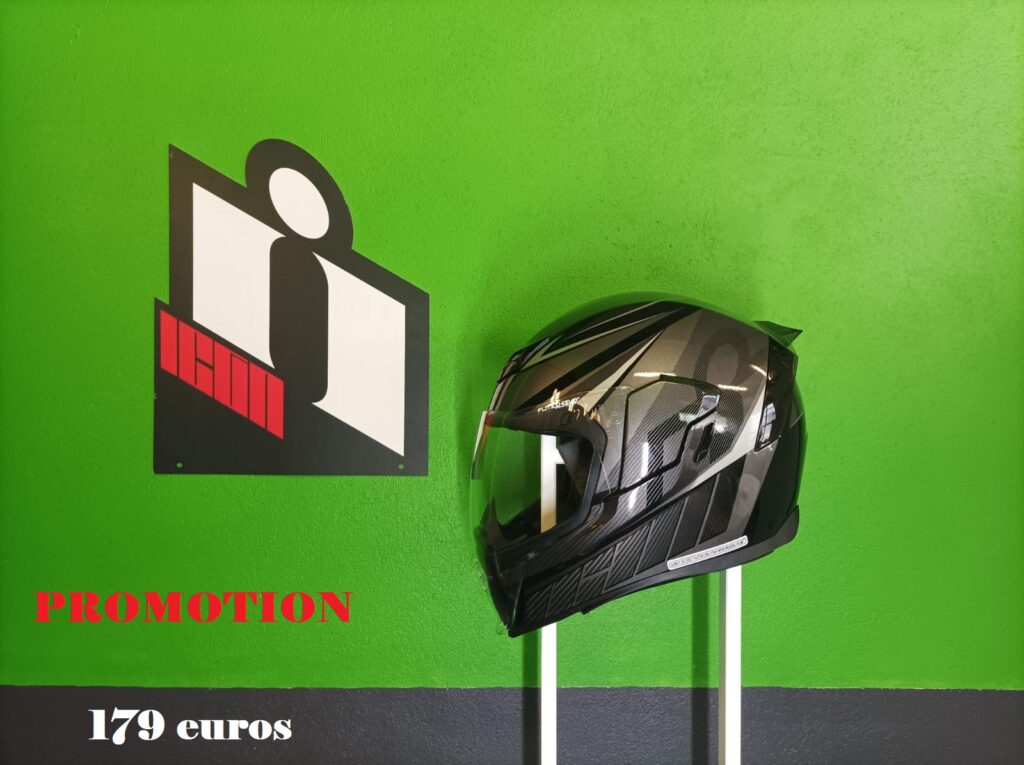 Déstockage dernier casque Icon Airflite QB1 taille XL61-62