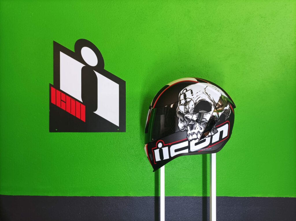 Déstockage dernier casque Icon Death Or Glory taille L 59