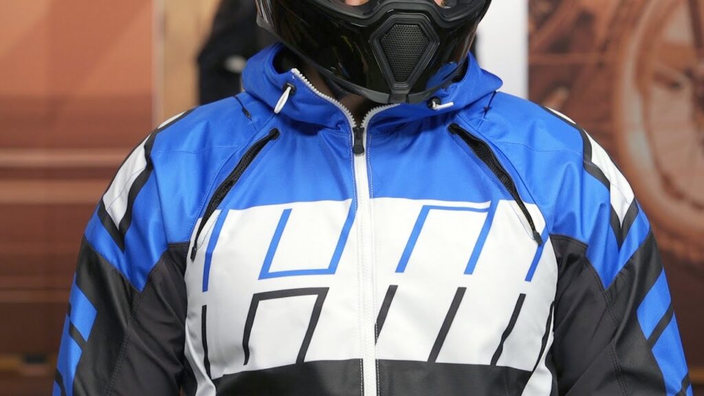 Déstockage veste icon airform retro bleue taille L
