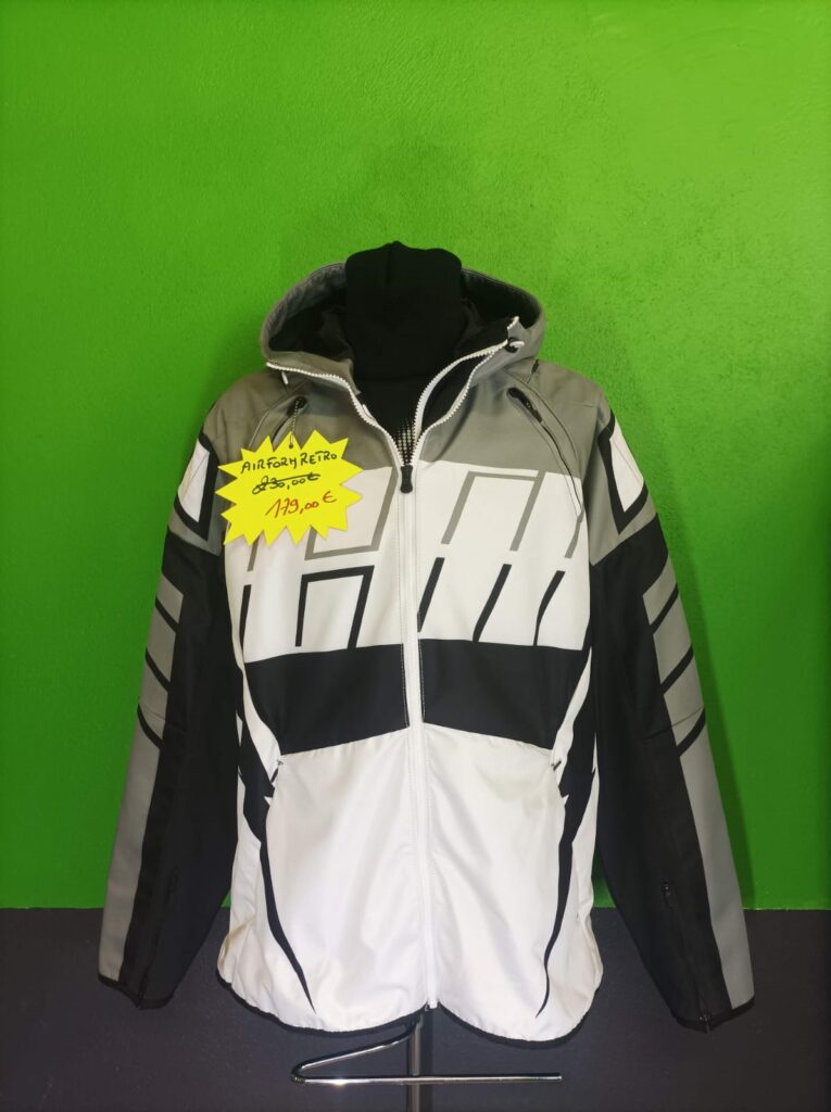 Déstockage veste Icon Airform Retro grise taille L