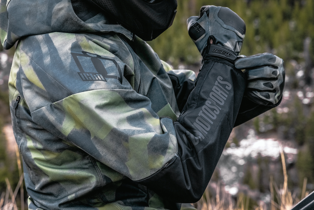 Déstockage veste Icon Airform Battlescar Camo taille M